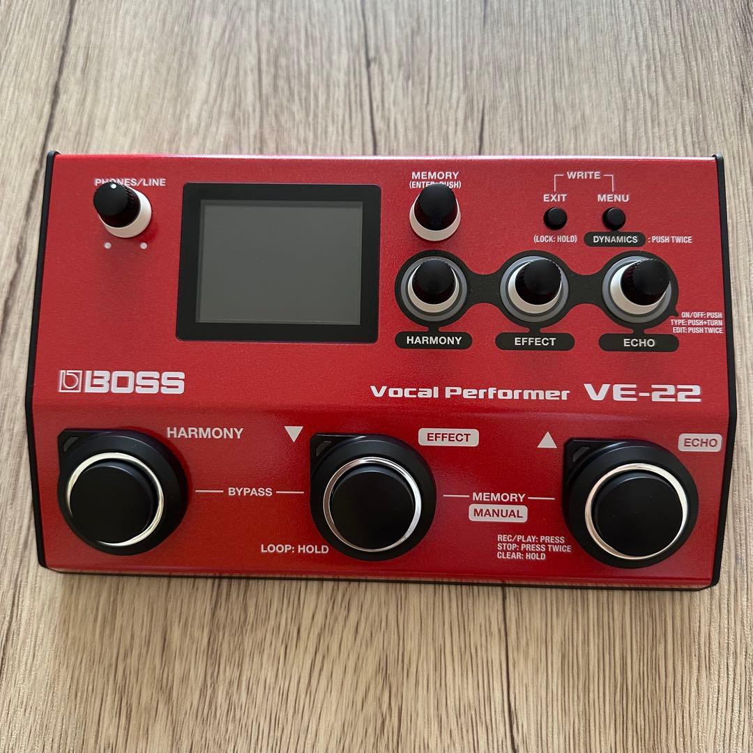 配信機器・PA機器・レコーディング機器 BOSS vocal performer VE-22 ve-22_main.jpg
