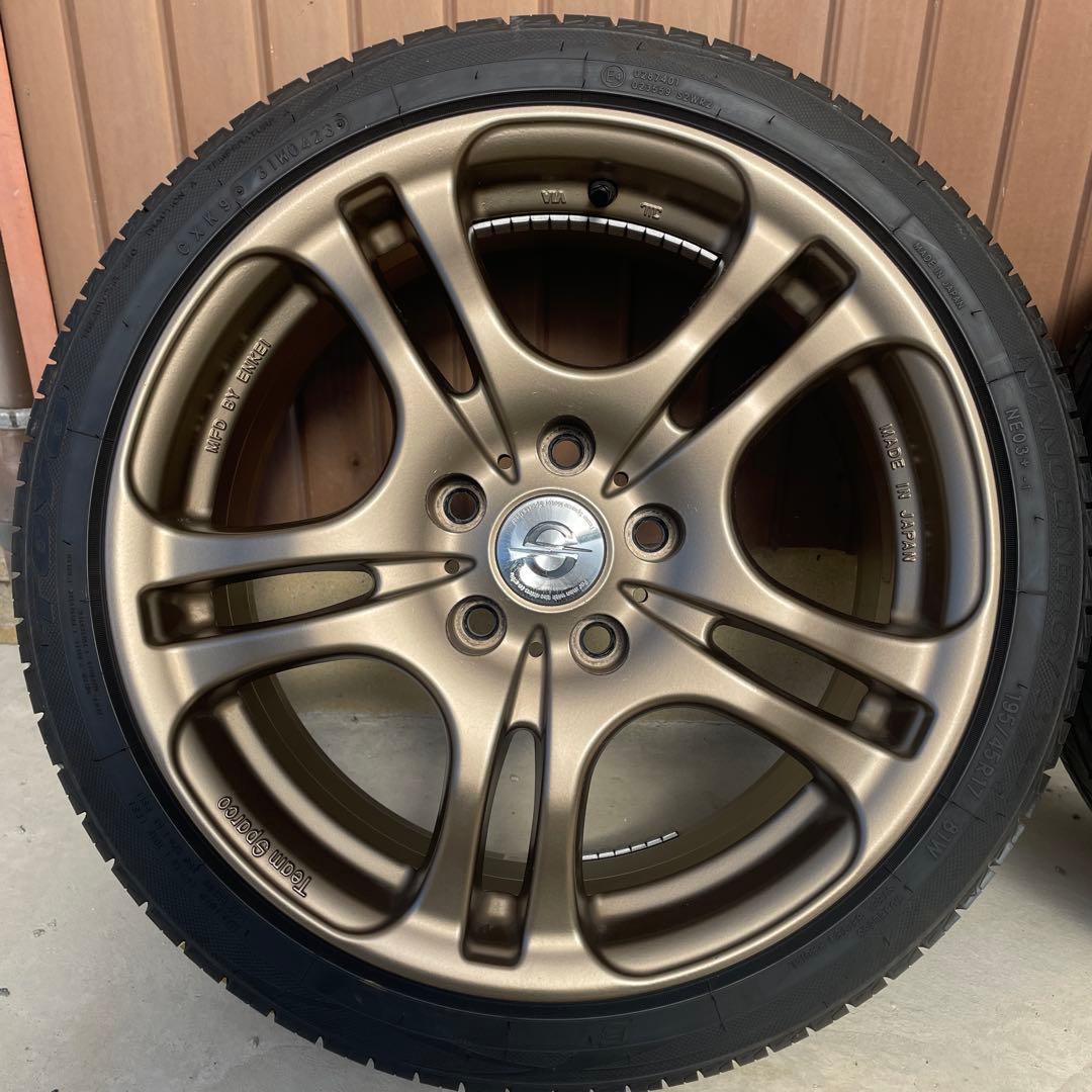 チームスパルコ 17 7J 114.3 +48 195 45 4本セット - メルカリ