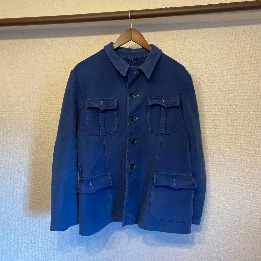 40's 〜50's Euro vintage モールスキン 4ポケット L程 40's 〜50's Euro vintage モールスキン 4ポケット L程 - メルカリ