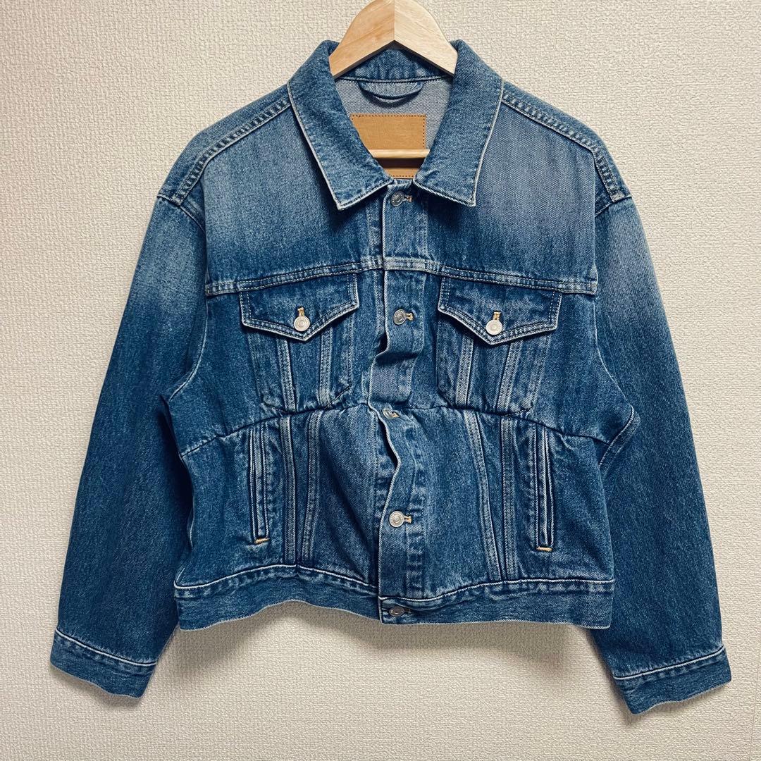 バレンシアガBALENCIAGA スウィングデニムジャケット Gジャン - メルカリ