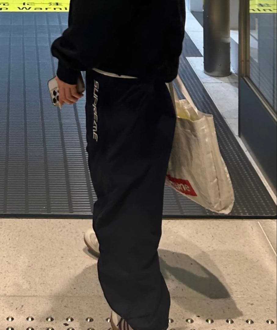Supreme ネイビー ロゴパンツ 中古・古着通販】SUPREME (シュプリーム) S Logo Sweatpant ネイビー