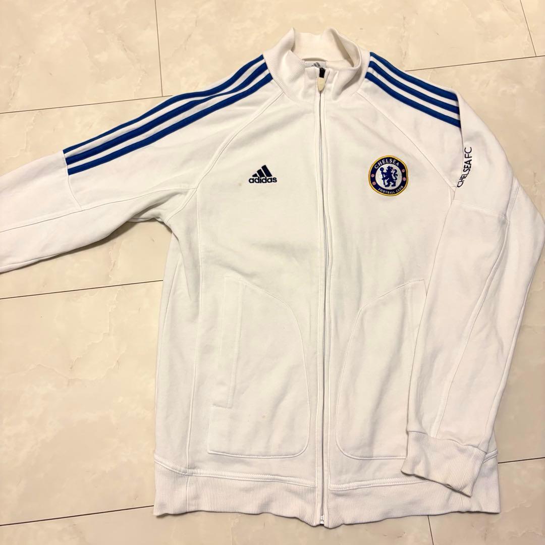adidas Chelsea FC ホワイトジャージ M サッカー - メルカリ