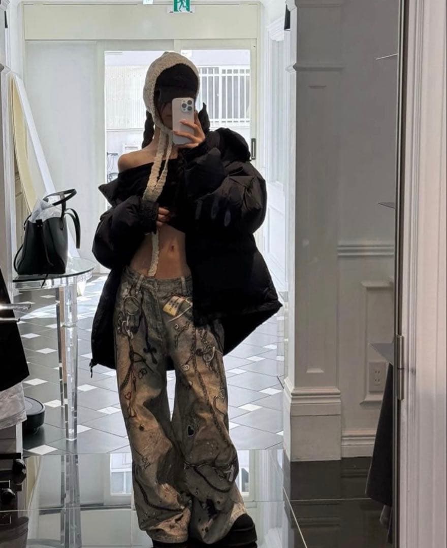 THEREDTHREAD S print denim 1 toys - メルカリ