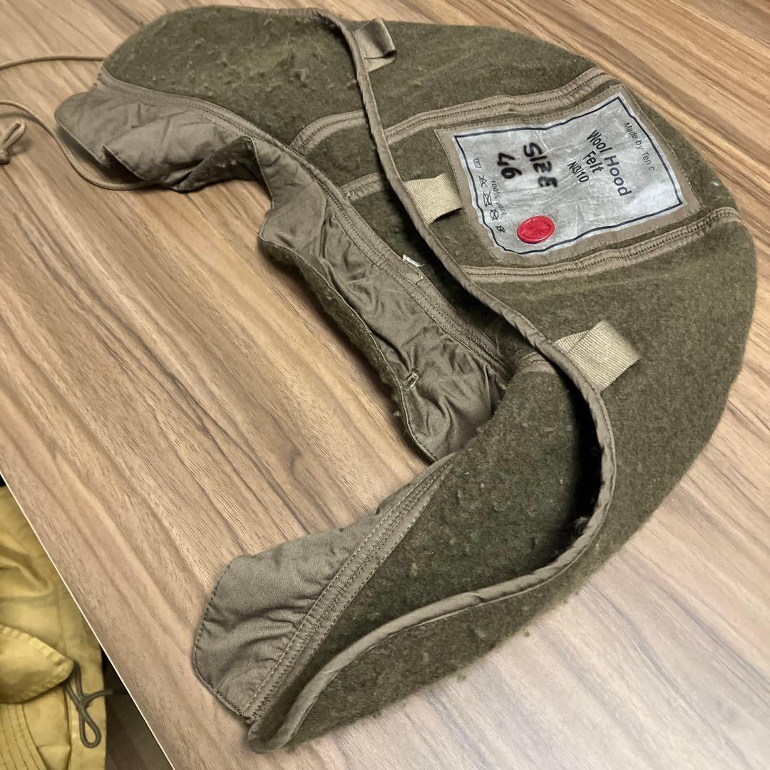 超稀少】Ten-C Parka 初期菊サイズ46 ライナー、フェルトフード付属