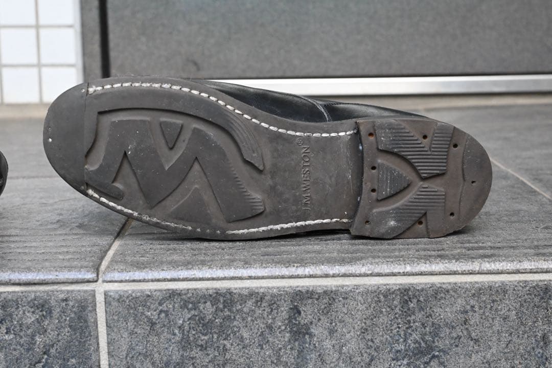 J.M. WESTON ゴルフ641 5/D 使用感あり 純正シューツリー付 - メルカリ