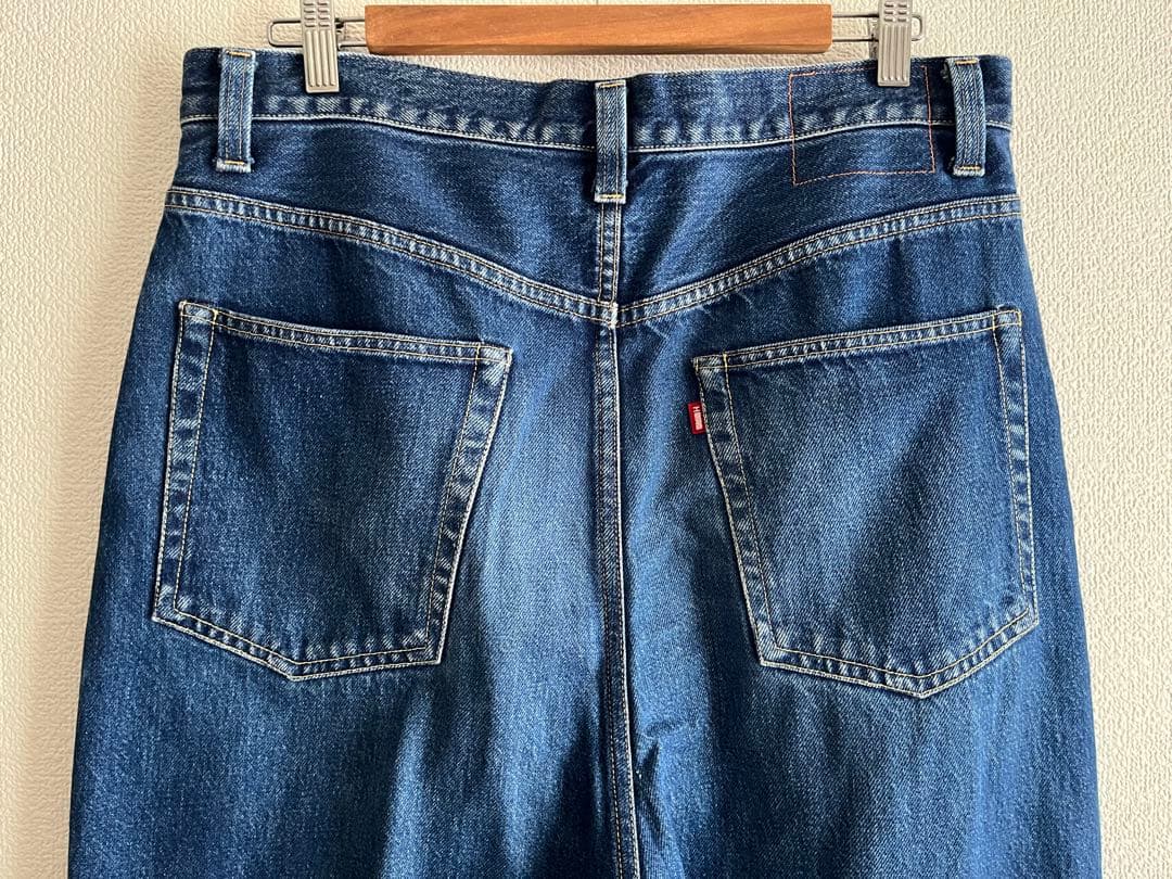 日本製 H BEAUTY&YOUTH セルビッチデニム インディゴブルー 岡山