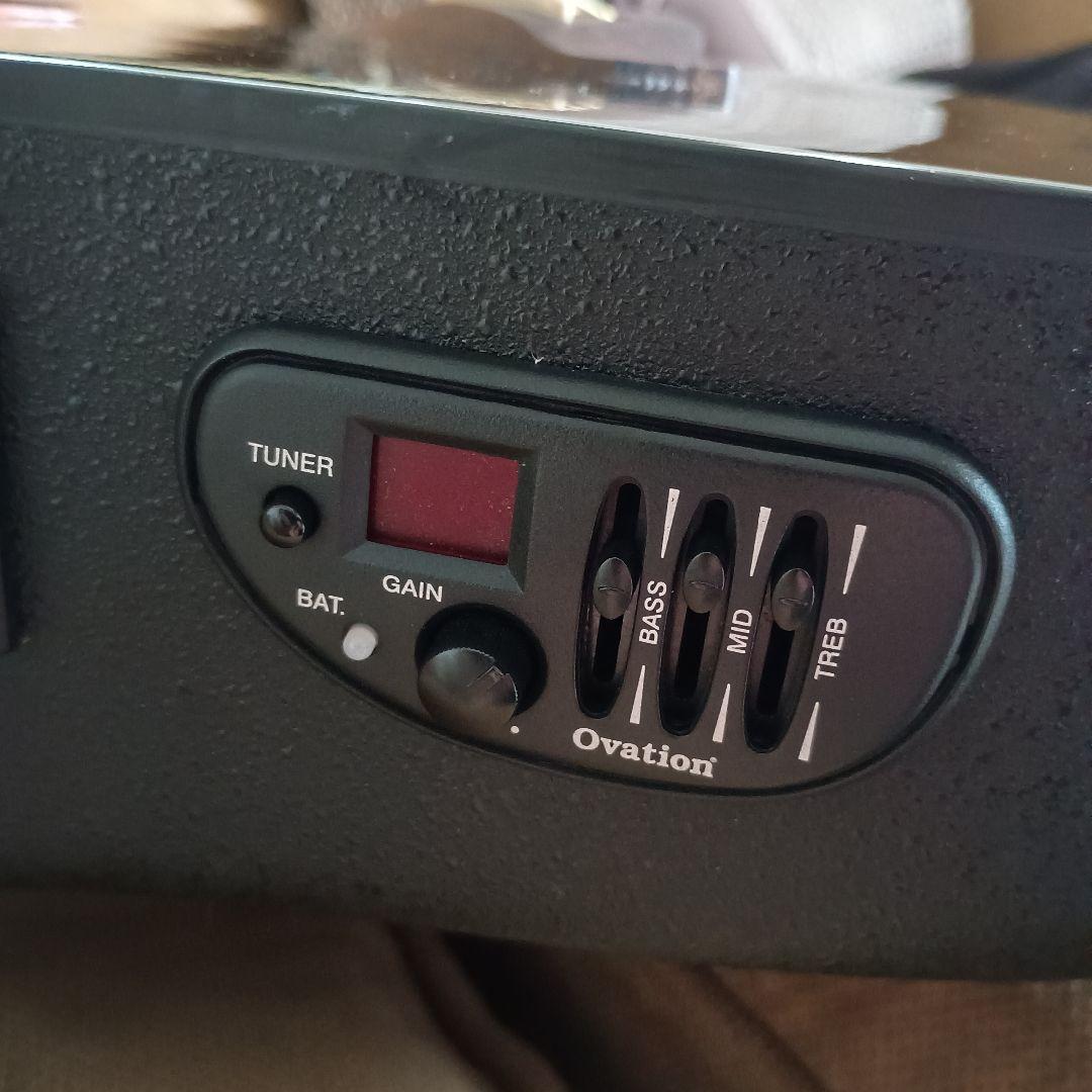 超美品 低弦高 Ovation エレアコギター 黒 Elite おまけ付き - メルカリ