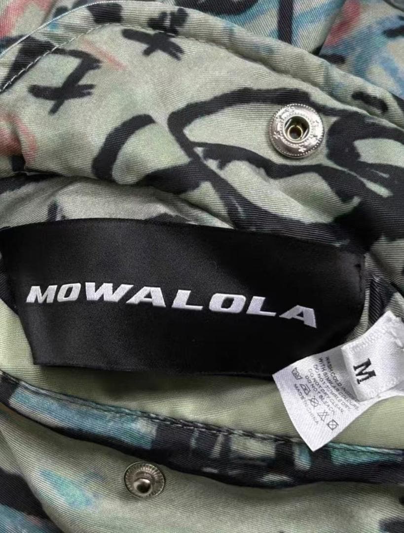 MOWALOLA MA-1ジャケット Mサイズ グラフィティ - メルカリ