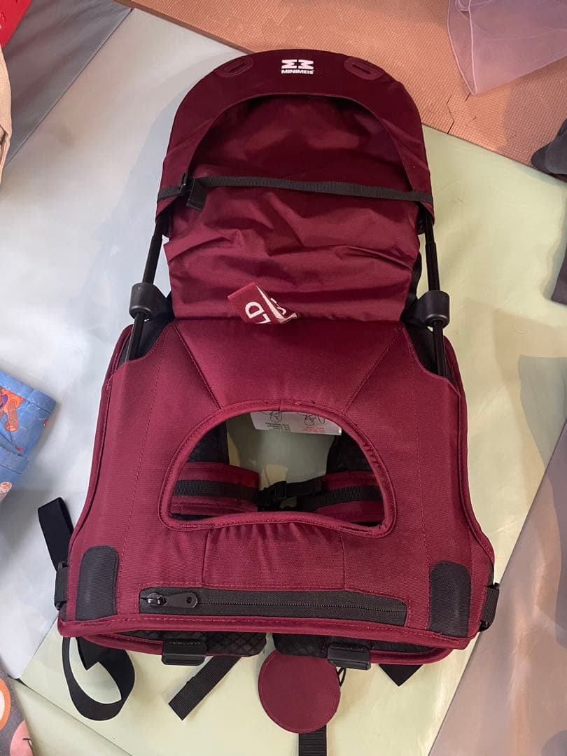 肩車キャリア MINIMEIS G4 ミニマイス エンジ色 - メルカリ