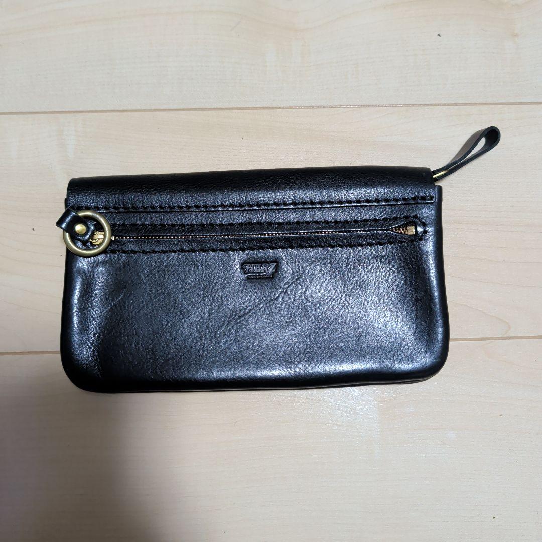 HERZ トラベルウォレット(WL-105) ブラック 長財布 旅行 パスポート
