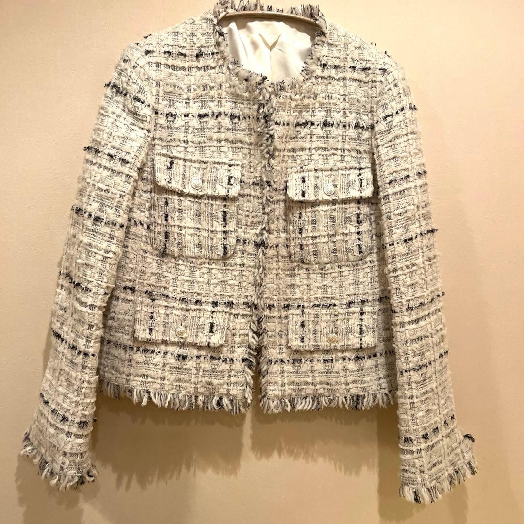 超美品【ANAYI ×MALHIA KENT】ツイードジャケット36 - メルカリ