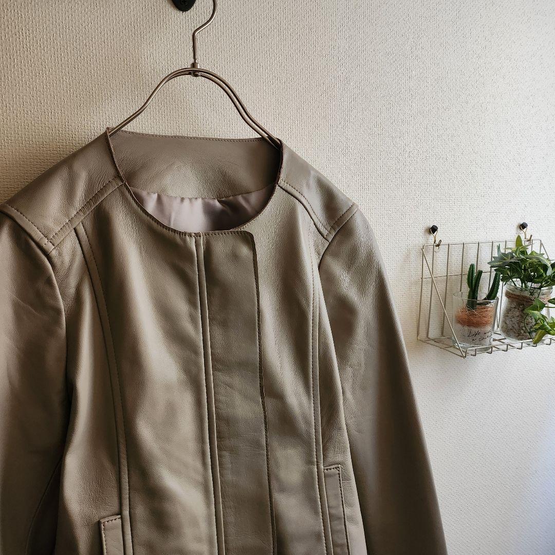 n*o様 a1 美品 もりのがっこう 羊革 レザー ジャケット M 楽天市場】革ジャン メンズ アウター ジャケット ブランド ライダース