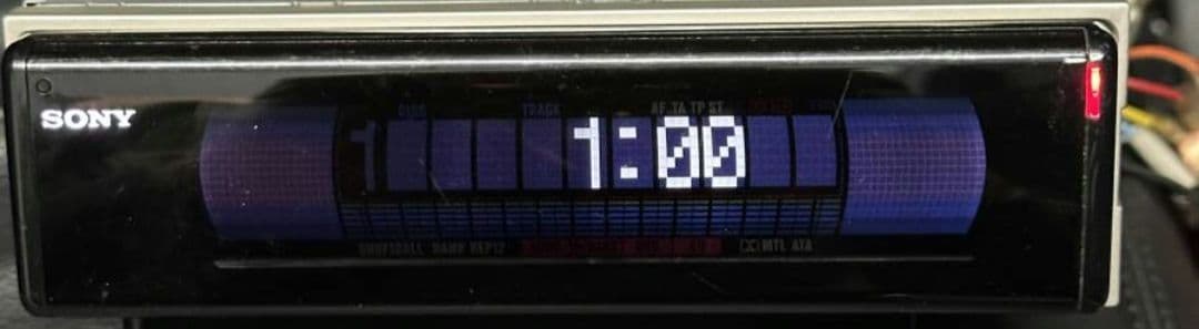 希少！ソニー SONY CDX-M750 1DIN CD デュアルディスプレイ - メルカリ