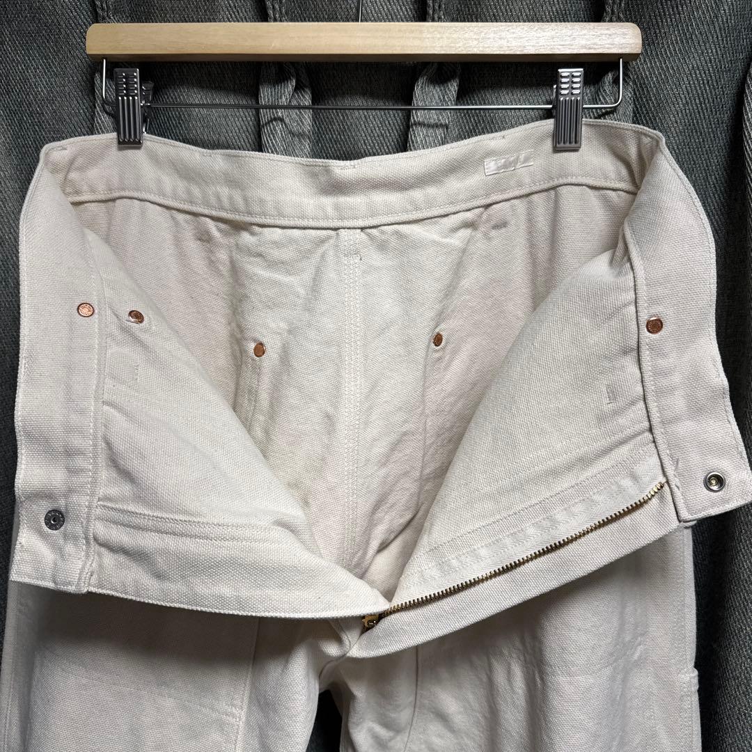 COMOLI コットンダックペインターパンツ ECRU サイズ2 24SS - メルカリ