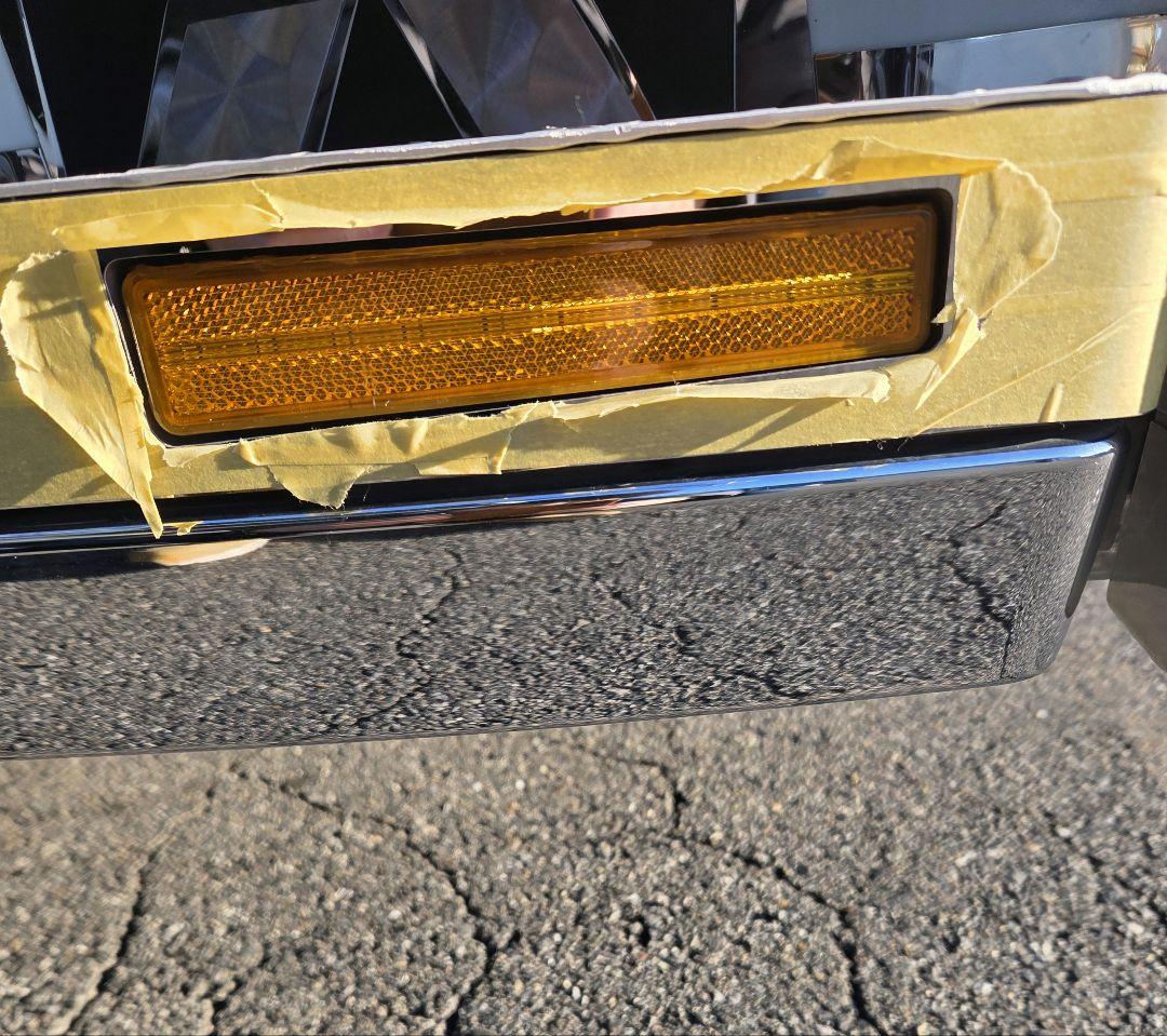 17スーパーグレート サイドステップアルミ縞板×鏡面ステンボルトナット