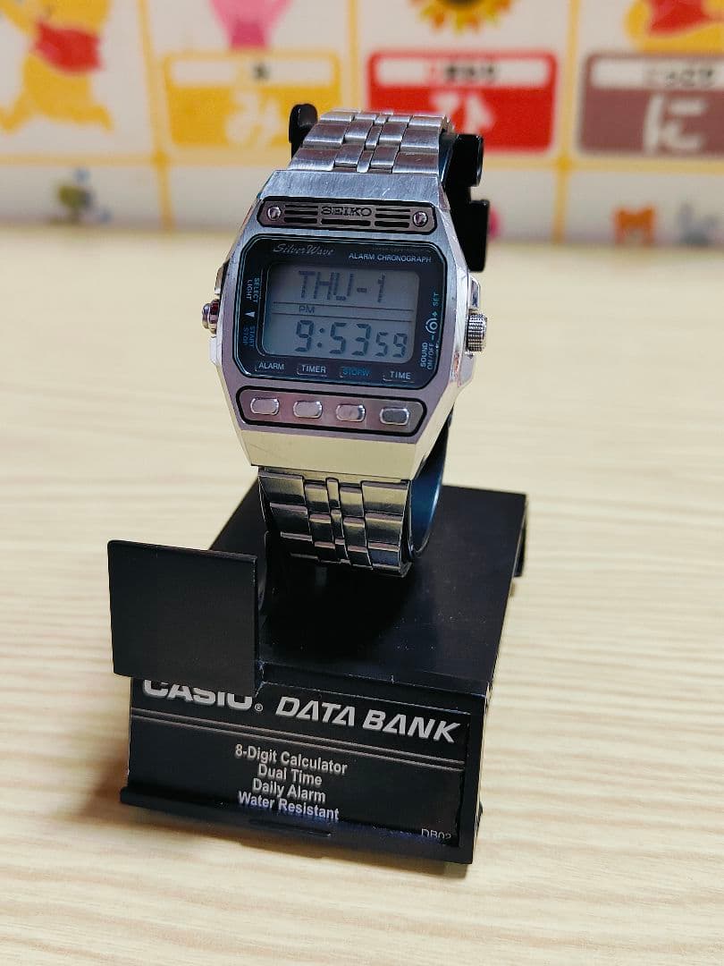 レア SEIKO SLIVER WAVE D229-5000 デジタル腕時計 - メルカリ
