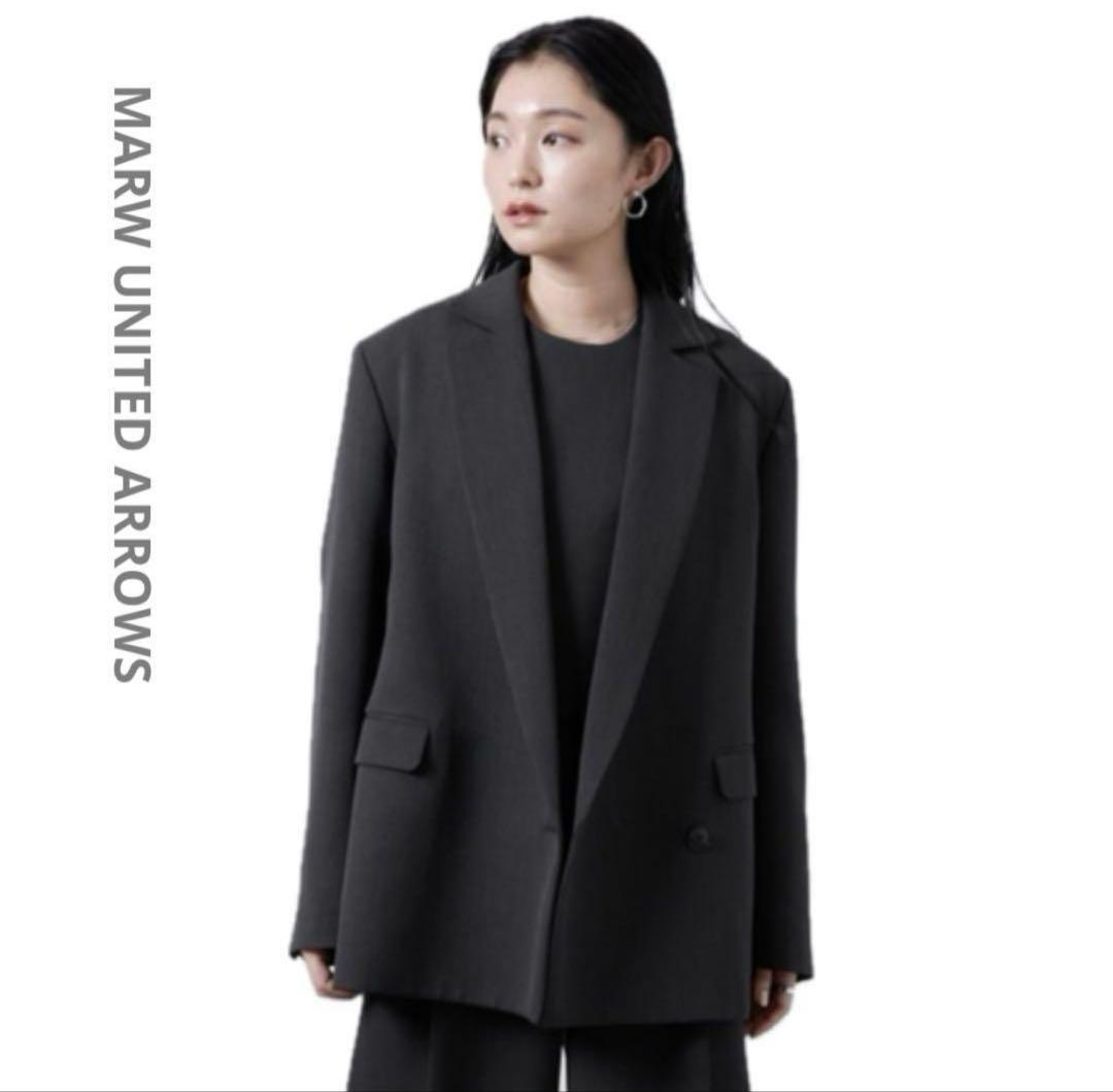 2024 マルゥユナイテッドアローズ バックアシンメトリー ジャケット38