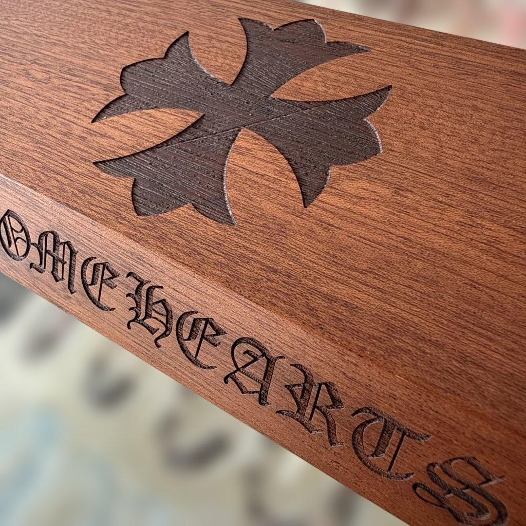 chromeheartsクロムハーツ ウッドディスプレイ 非売品 新品未使用