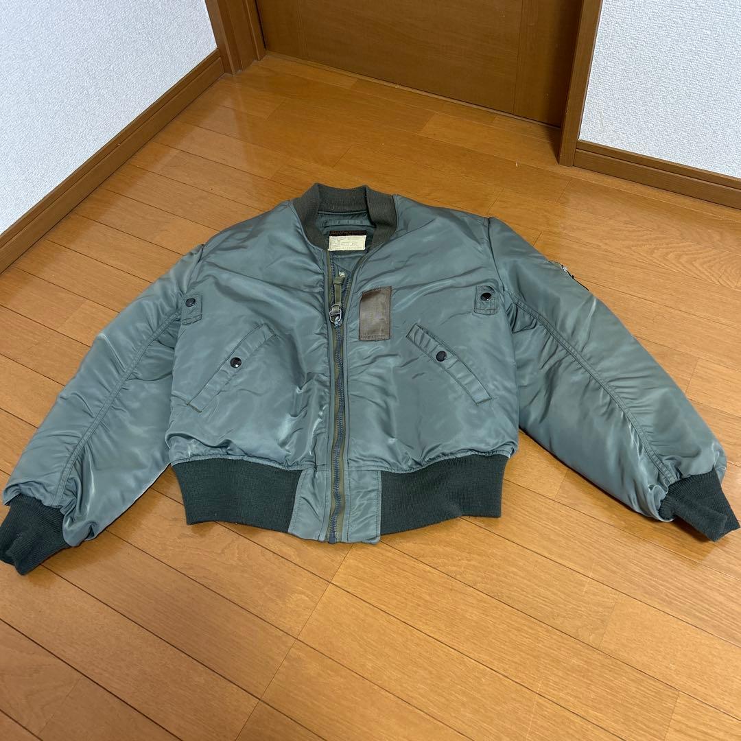バズリクソンズ B-15D フライトジャケット サイズ38 グレー - メルカリ
