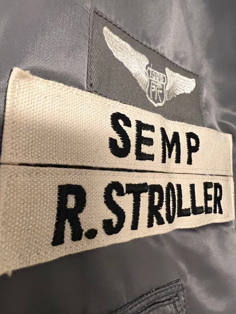 限定世田谷ベース未使用！MA-1（L-2仕様）所ジョージさん愛用SEMP R