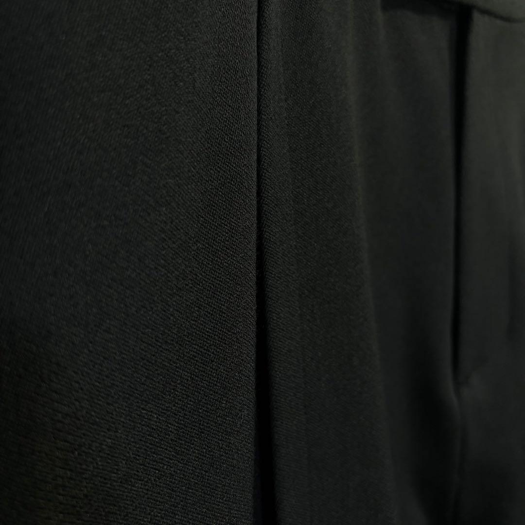 オズ様【美品】MBハイエンド尾州ウール フロントシーム”ハカマ”スラックス