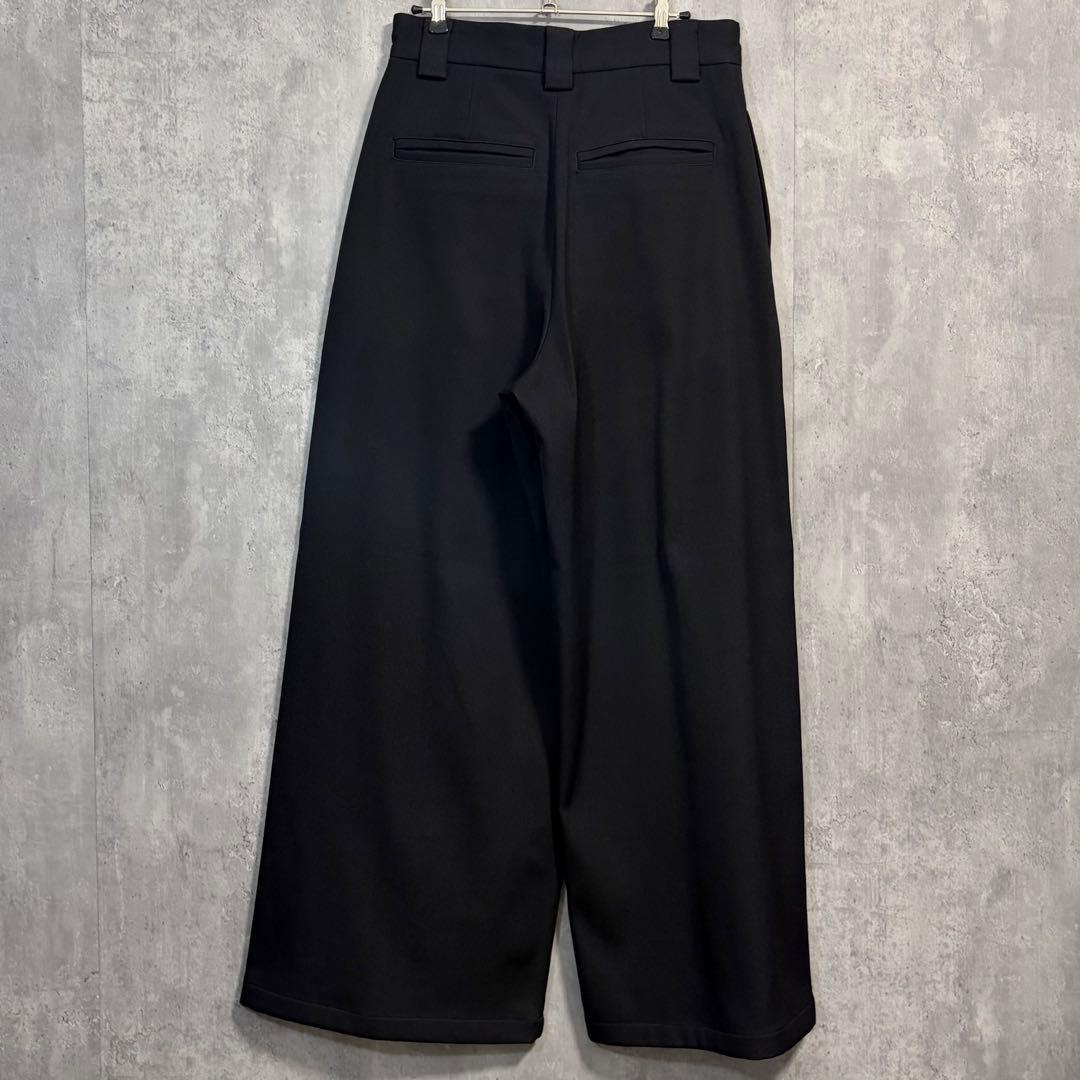 オズ様【美品】MBハイエンド尾州ウール フロントシーム”ハカマ”スラックス