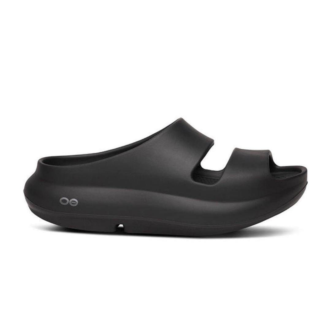 OOFOS OOYEA - BLACK（26㎝） OOFOS OOYEA - BLACK – Kaufman Shoes