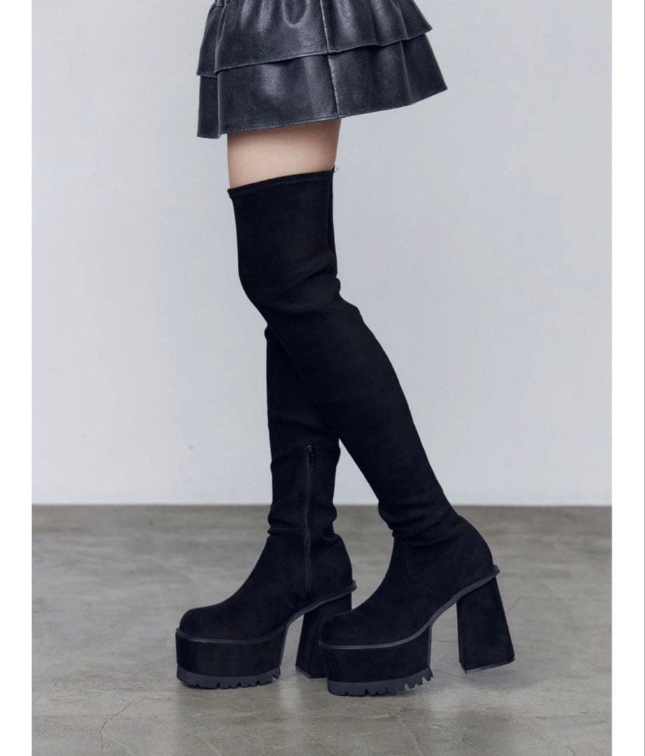 EMODA エモダ ニーハイブーツ - メルカリ