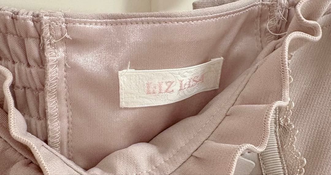 LIZLISA 2連リボンベルト スカパン ピンク - メルカリ