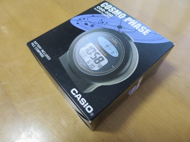 希少 CASIO CGQ-300 置時計 コスモフェイズ COSMO PHASE