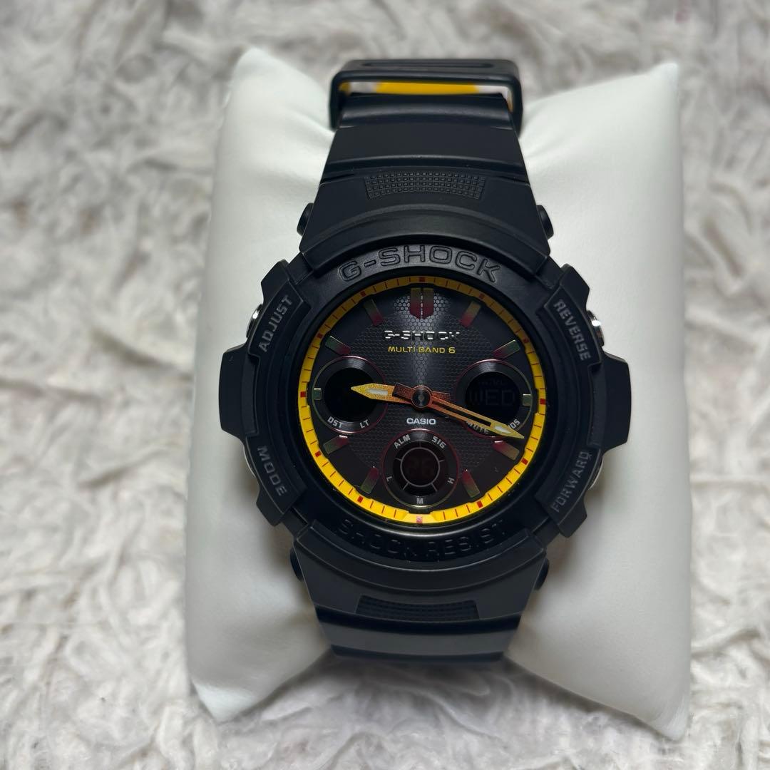 極美品 未使用レベル 箱付 G-SHOCK AWG-M100SBY イエロー - メルカリ