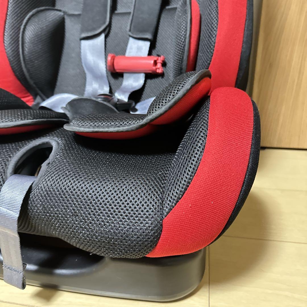 美品 LEAMAN カイナ チャイルドシート ジュニアシート 日除け 1029Aの