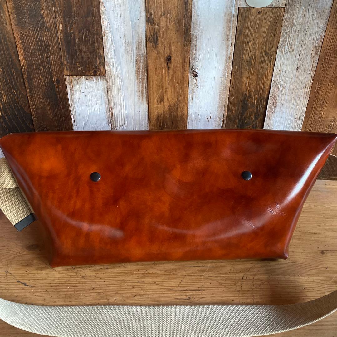 ユニアンドコー メッセンジャーバック キャメル ブラウン - メルカリ