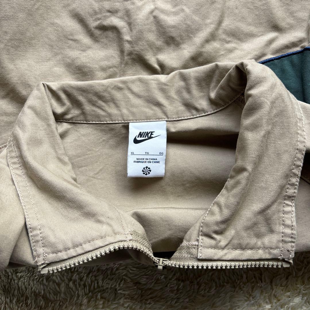 極美品 NIKE ナイキ ハーフジップ キャンバスジャケット XL 岡田将生