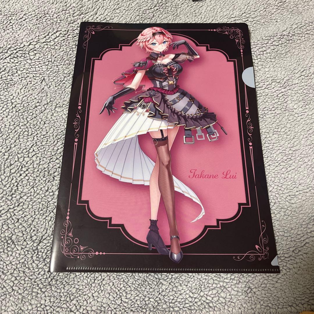 鷹嶺ルイ A4クリアファイル ホロライブ 秘密結社holoX×セブンイレブン