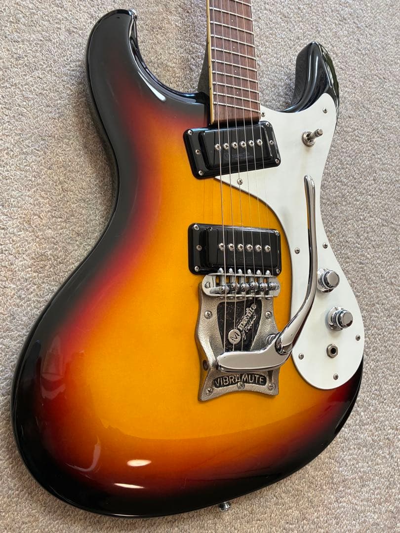 □お買い得！モズライト ベンチャーズモデル 国産黒雲製 演奏動画あり