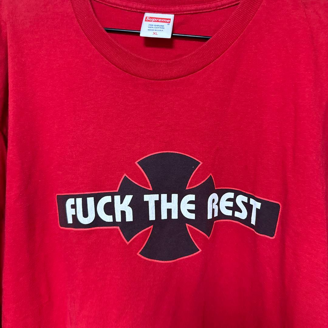 正規品 supreme independent fucktherest ロンt - メルカリ