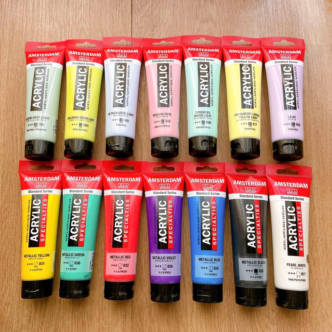 新品未使用 アムステルダム アクリリック① 120ml - メルカリ