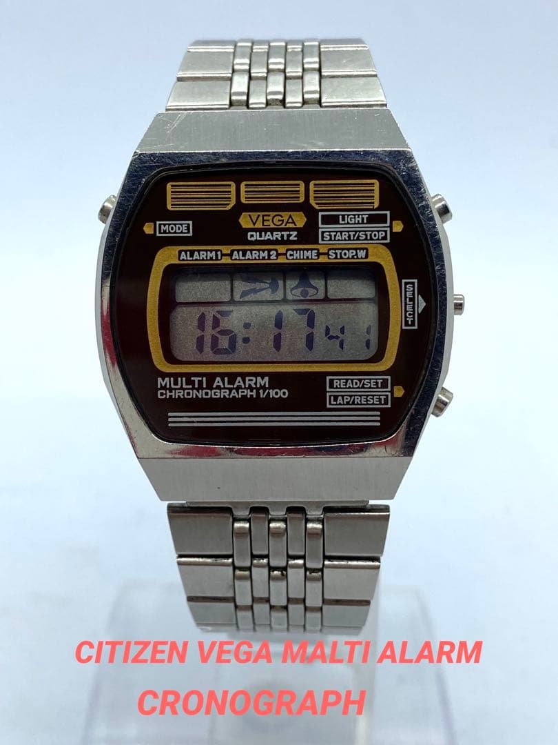 CITIZEN シチズン VEGA MULTI ALARM クロノグラフ - メルカリ