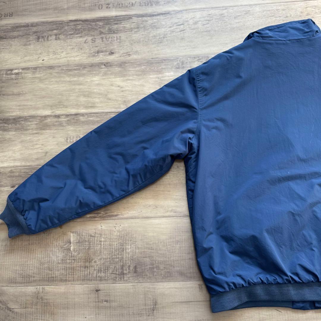 L.L.Bean エルエルビーンウォームアップジャケットくすみブルー短丈古着M