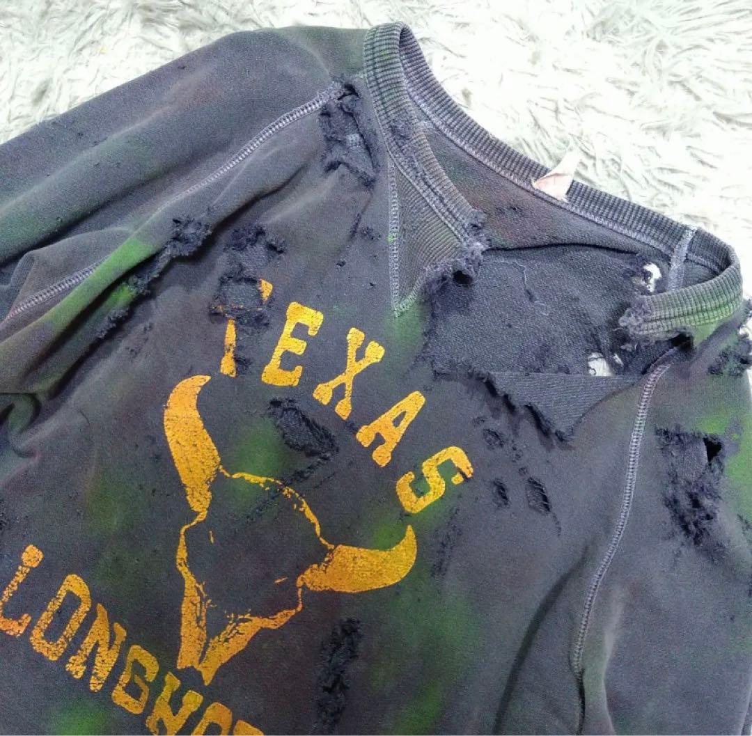 ダメージスウェット ボロ 常田大希 king gnu ヴィンテージ - メルカリ