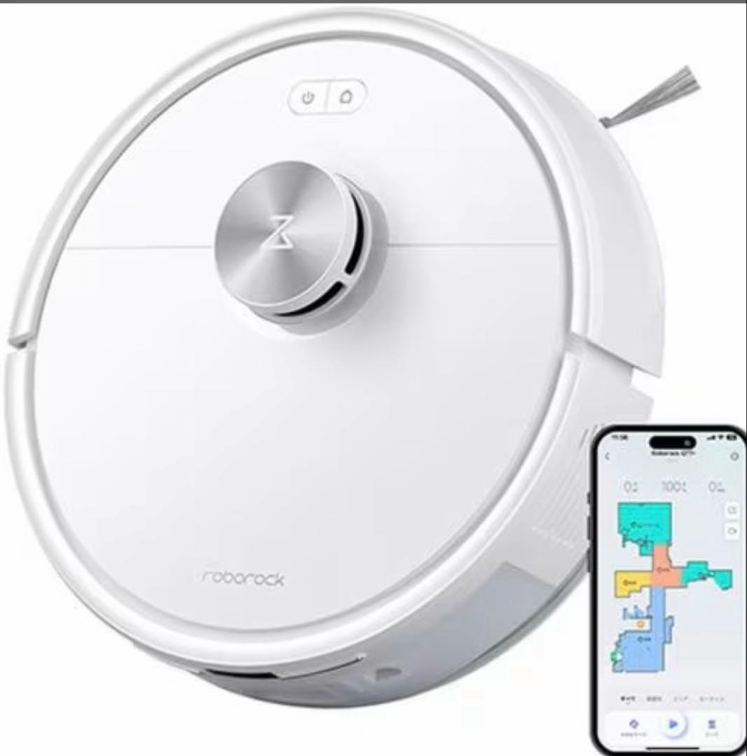 ロボロック ロボット掃除機 Q7T Q7T02-04 ホワイト Roborock ロボット掃除機 Q7T Q7T02-04 | ヤマダウェブコム