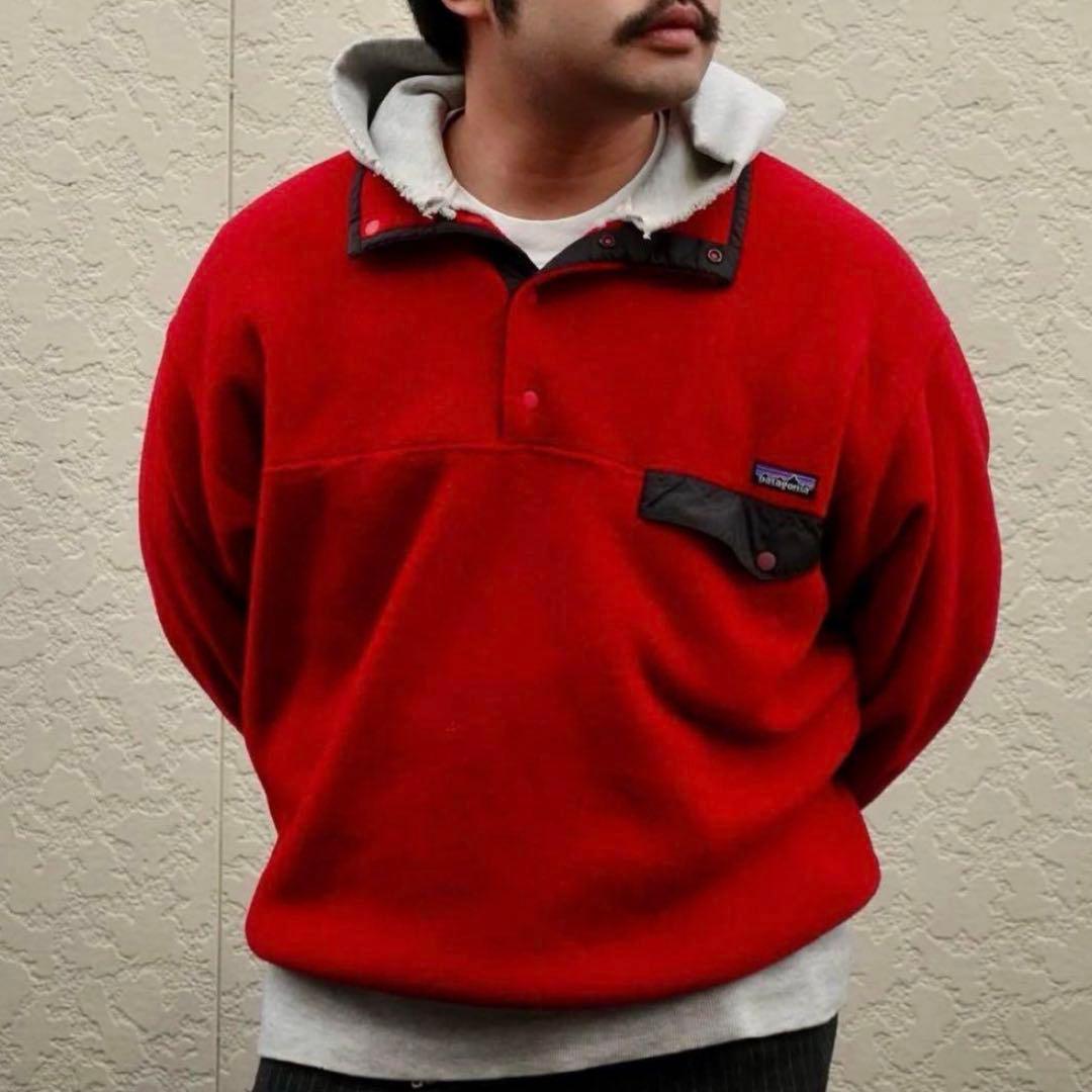美品 90s patagonia パタゴニア シンチラ スナップT フリース - メルカリ
