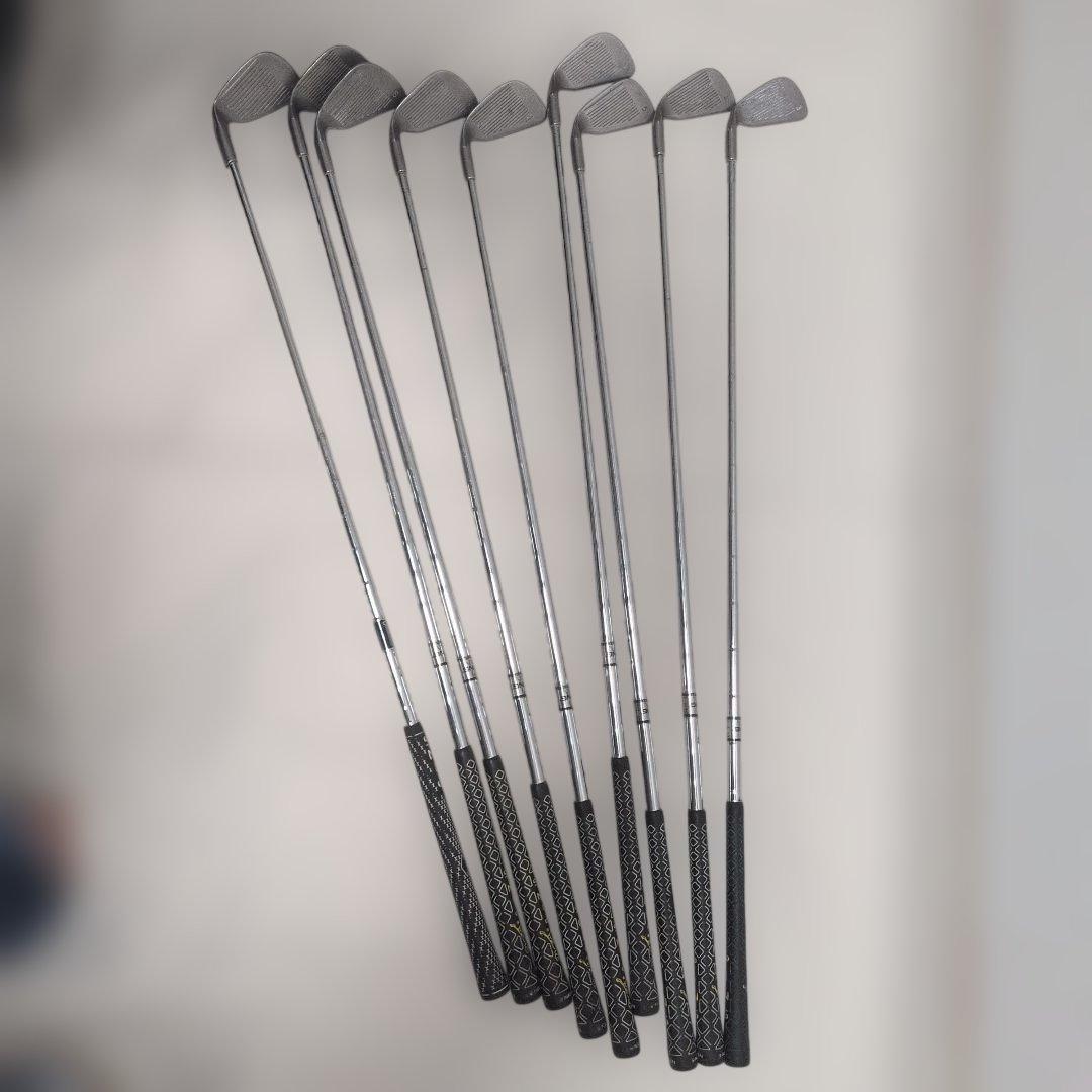 美品レアカラー PING EYE2 オレンジドット アイアンセット 3-8 S・W