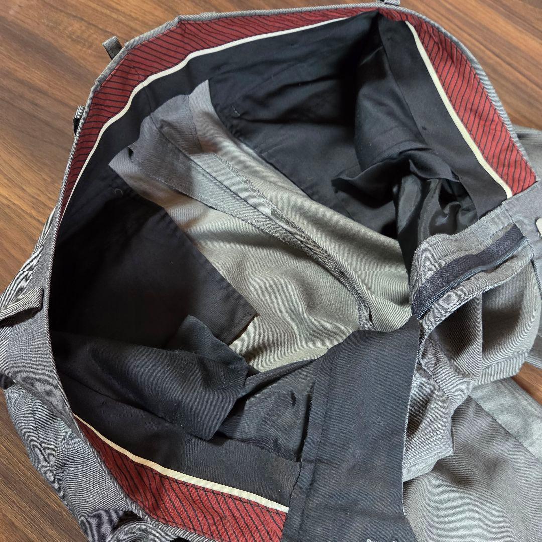 美品 パーソンズ 3ピース スーツ セットアップ YA6 グレー メンズ