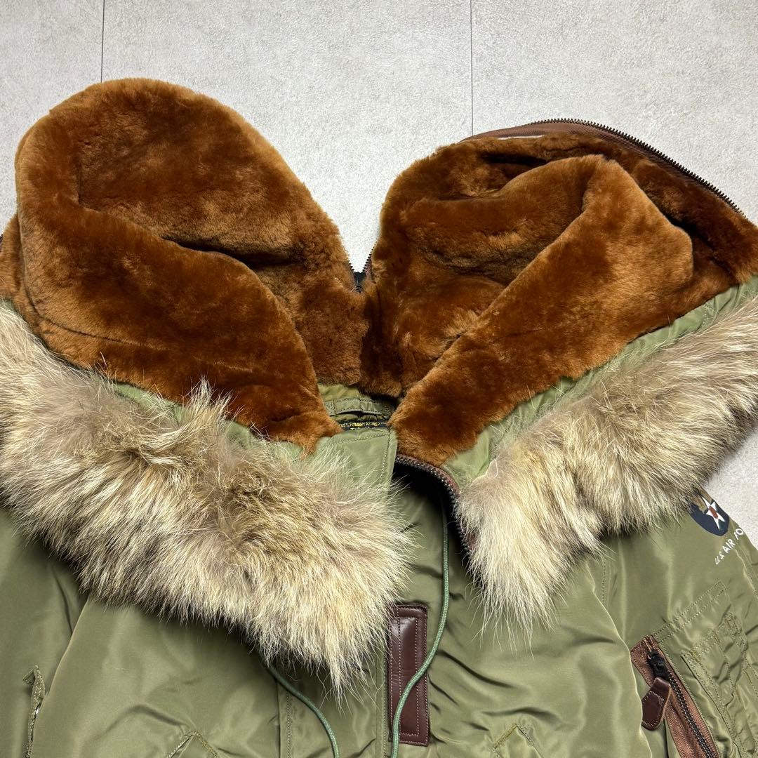 Buzz Rickson's バズリクソンズ N-2 ファー ジャケット - メルカリ