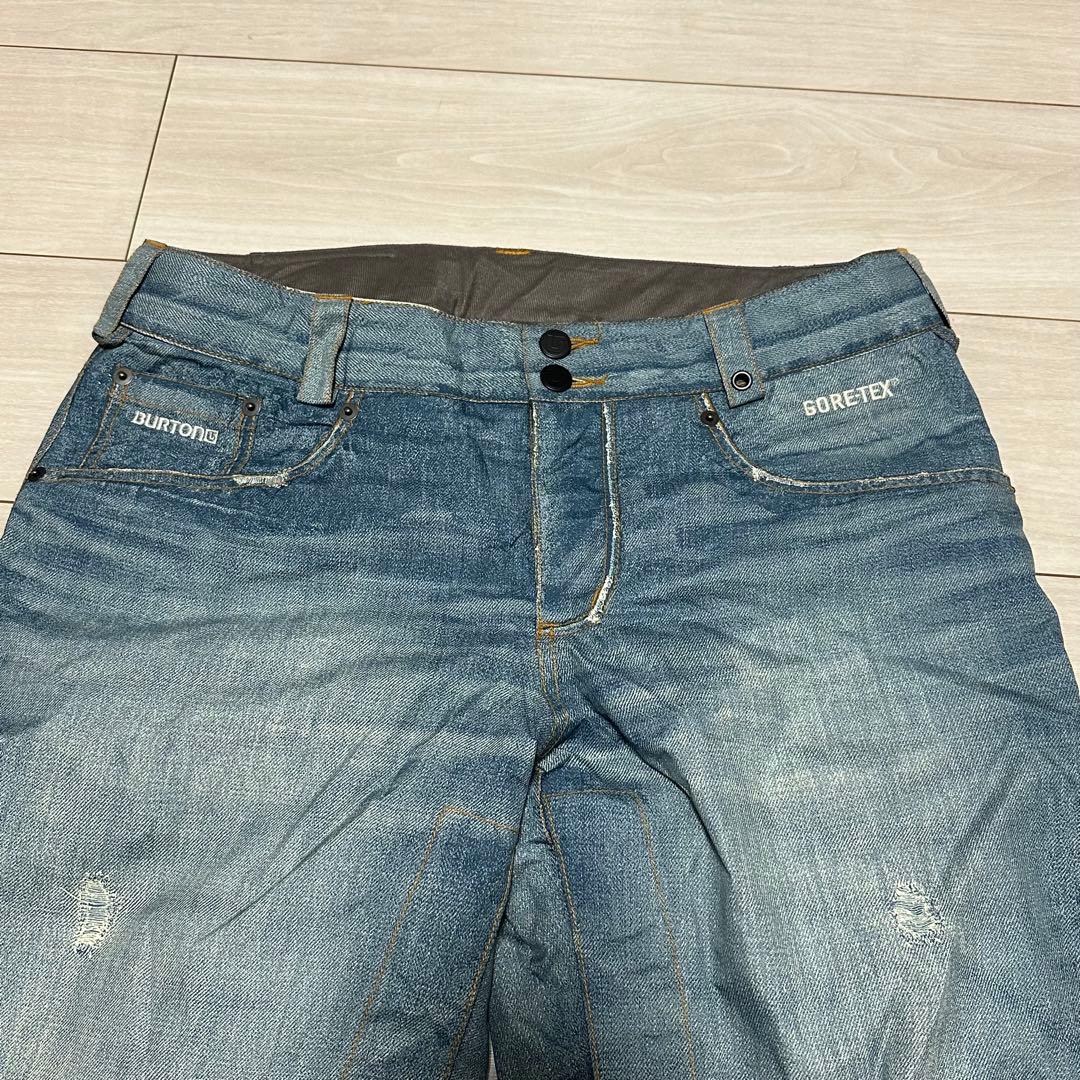 BURTON スノーボードウェア上下セット デニム GORE-TEX 平野