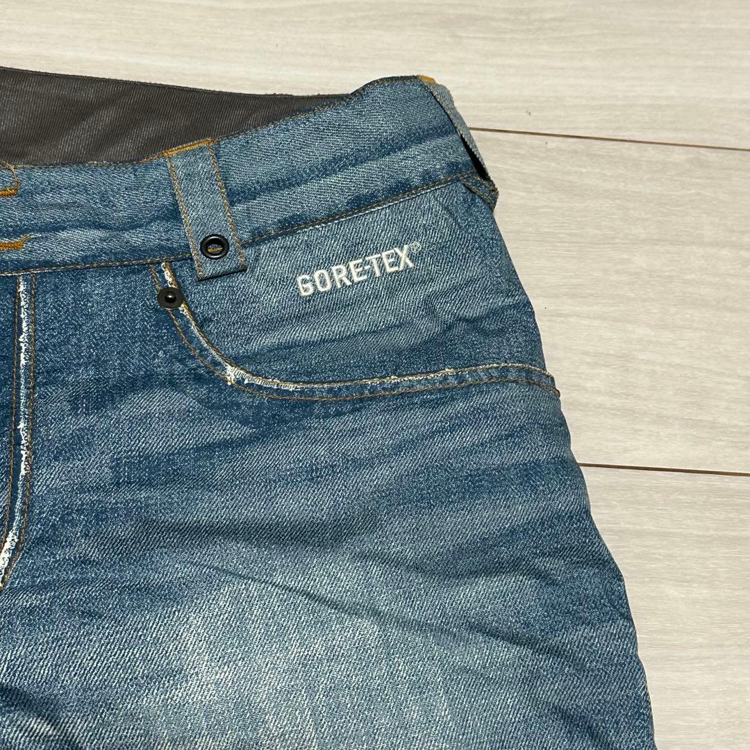 BURTON スノーボードウェア上下セット デニム GORE-TEX 平野