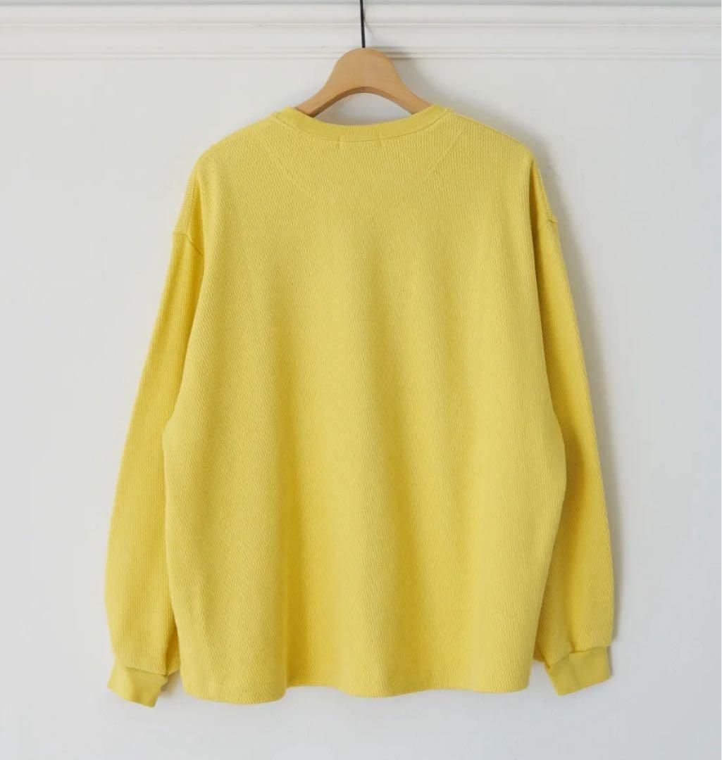 美品)POLYPLOID ポリプロイド イエロー ロングスリーブ - メルカリ