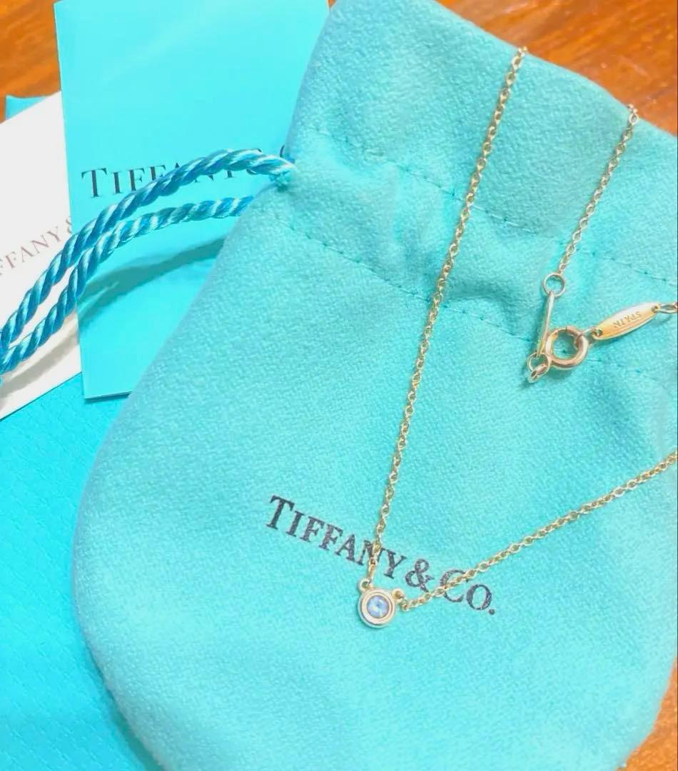 ☆未使用☆ TIFFANY ティファニー バイザヤード アクアマリン